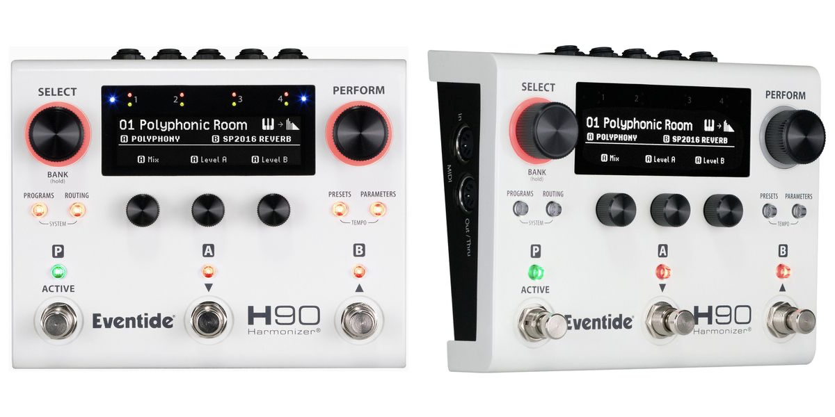 Eventide H90 Harmonizer, un pedal multiefectos dual con más de 60